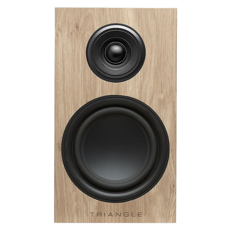 Denon RCD-N12DAB Blanc + Triangle Elara LN01 Chêne clair