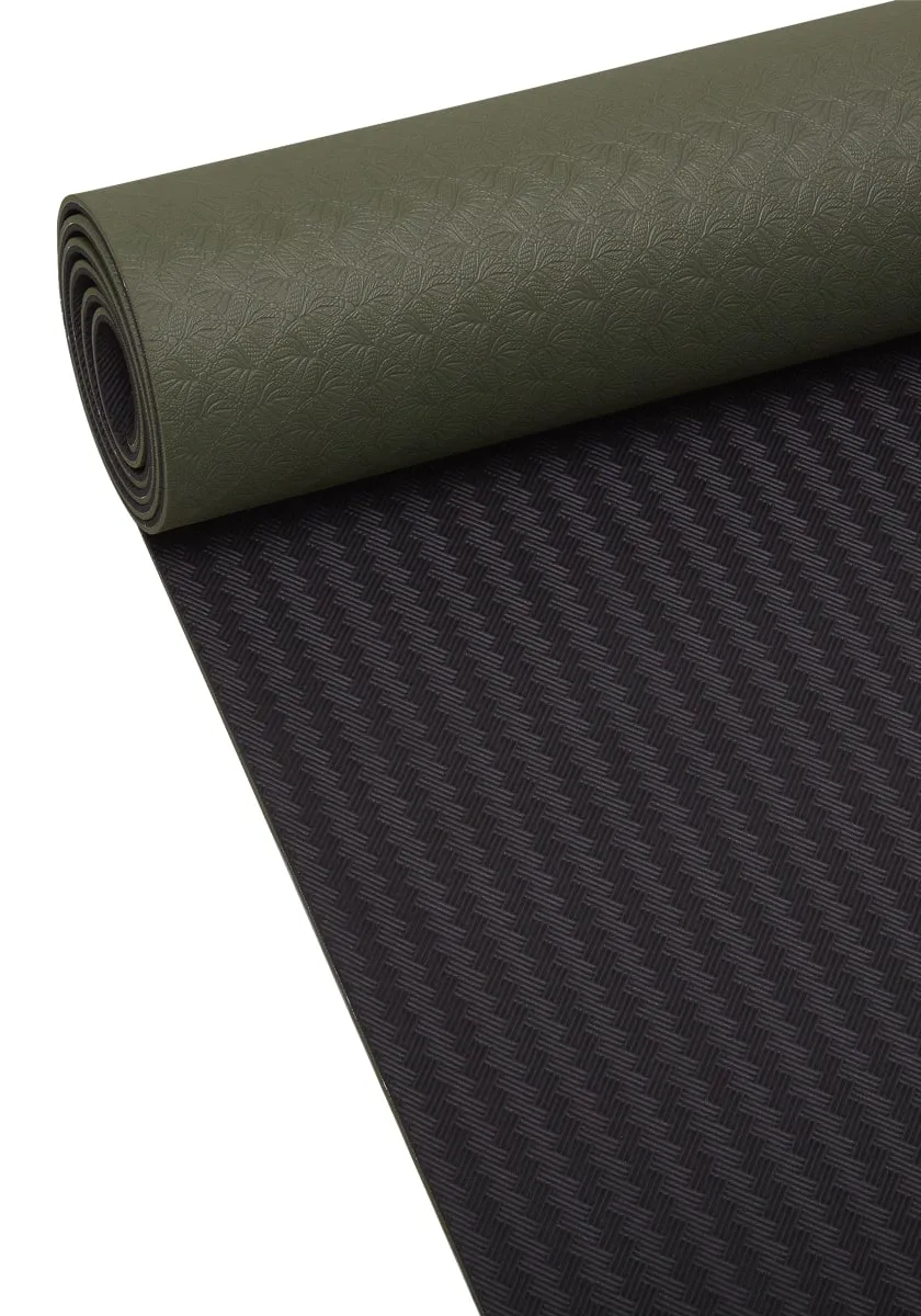 Casall Yoga Mat Position 4 mm Forest Green/Black