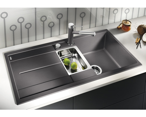 Blanco METRA 6 S spoelbak 1000 x 500 mm cafe 515045
