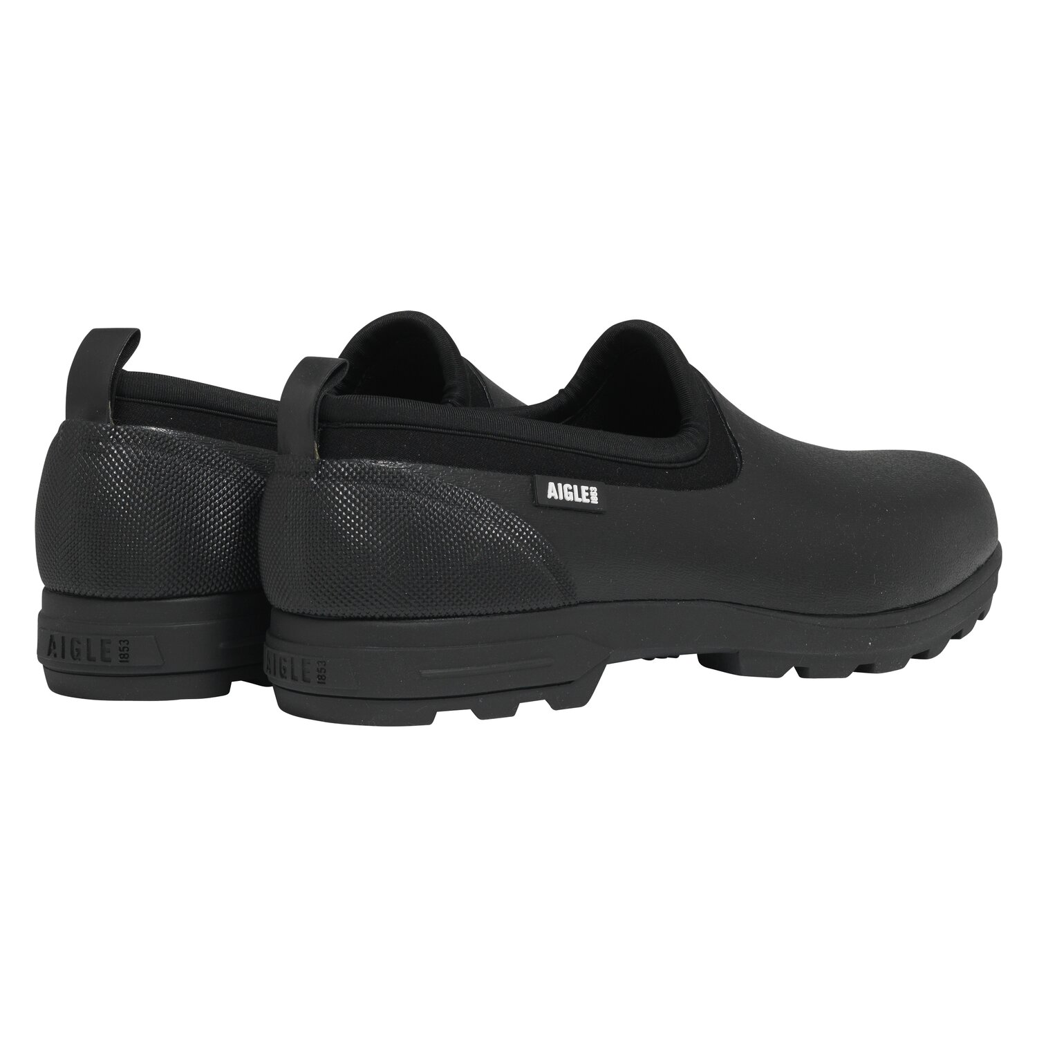 AIGLE Gummiclogs Lessfor M  - noir
