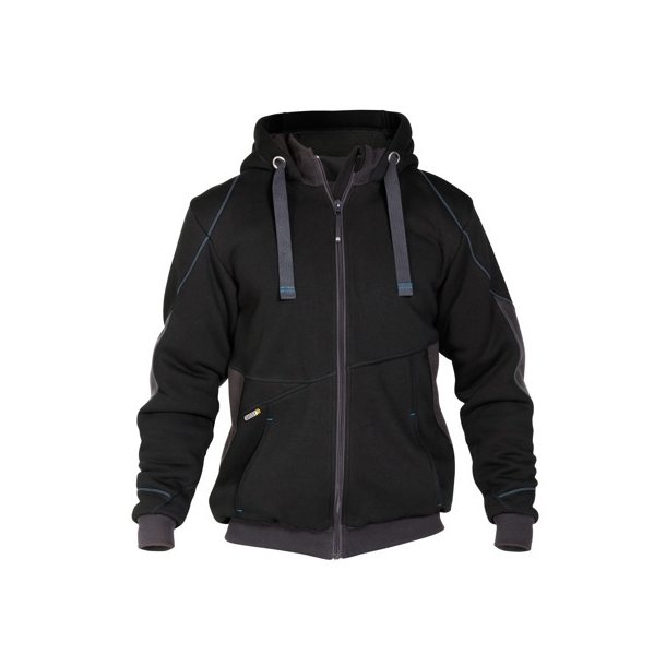 Dassy Pulse Sweatshirt jakke Sort/ Antrasite