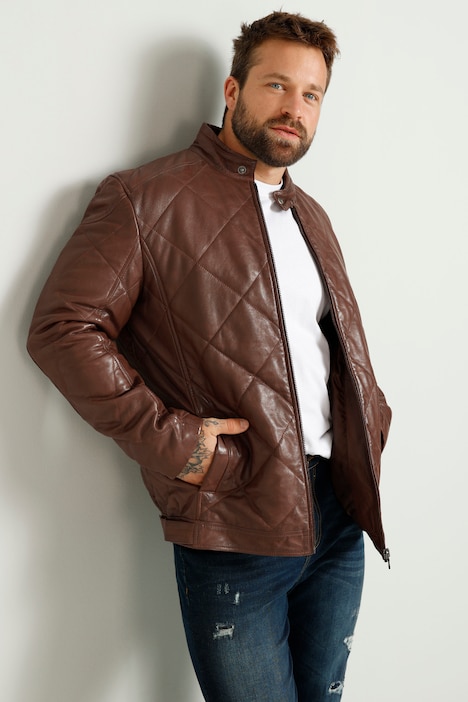 Boston Park Lederjacke, Stepp, bis 74