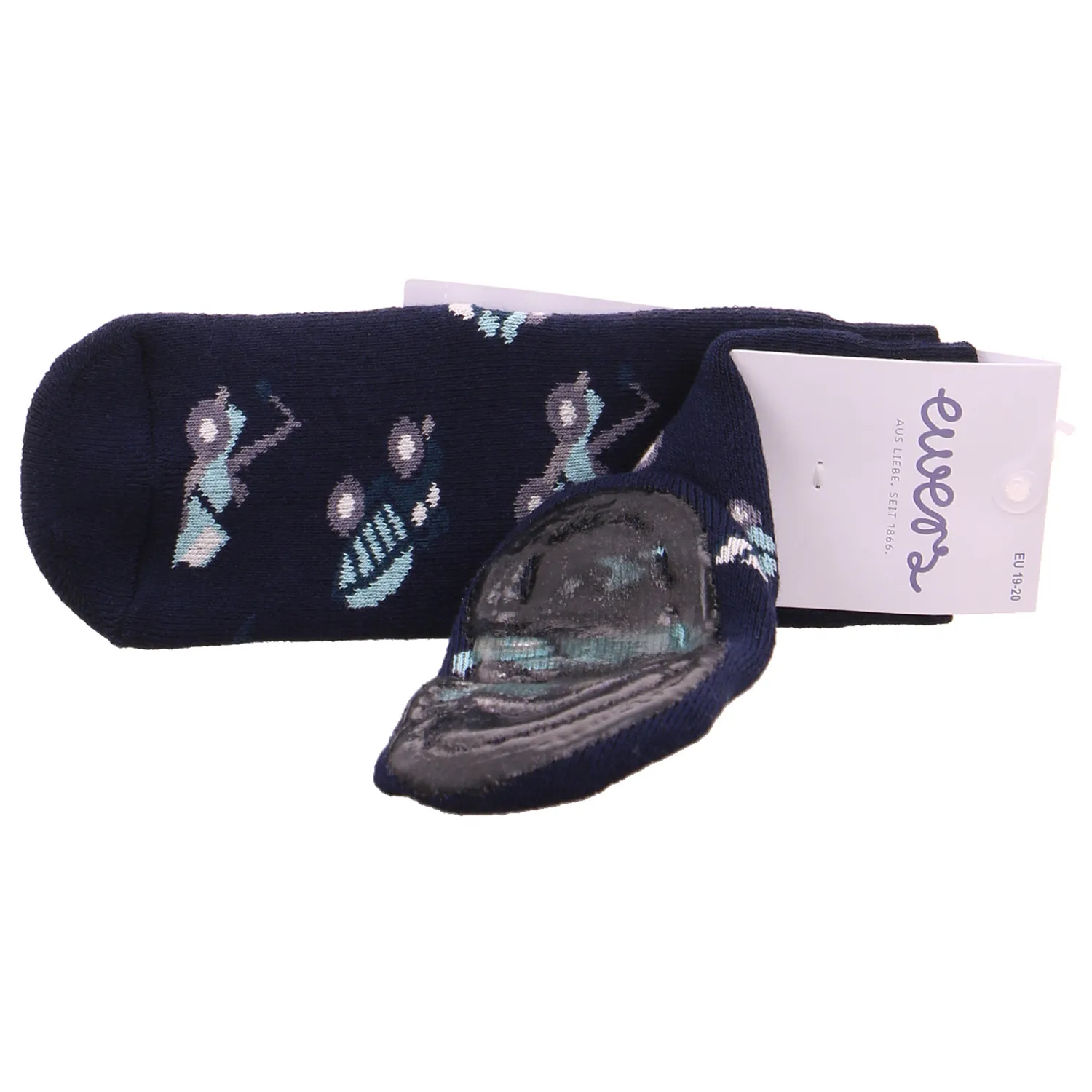 EWERS Antirutsch-Socken Navy Textil