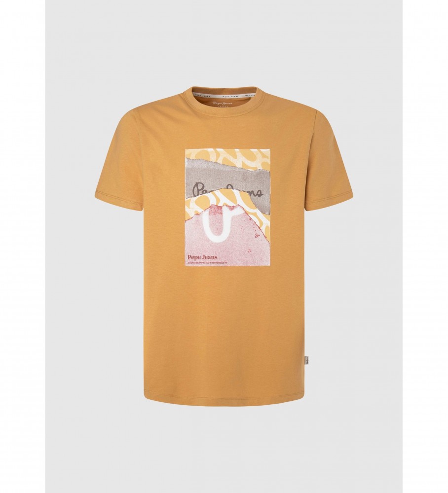Camiseta amarela Pepe Jeans Kenelm