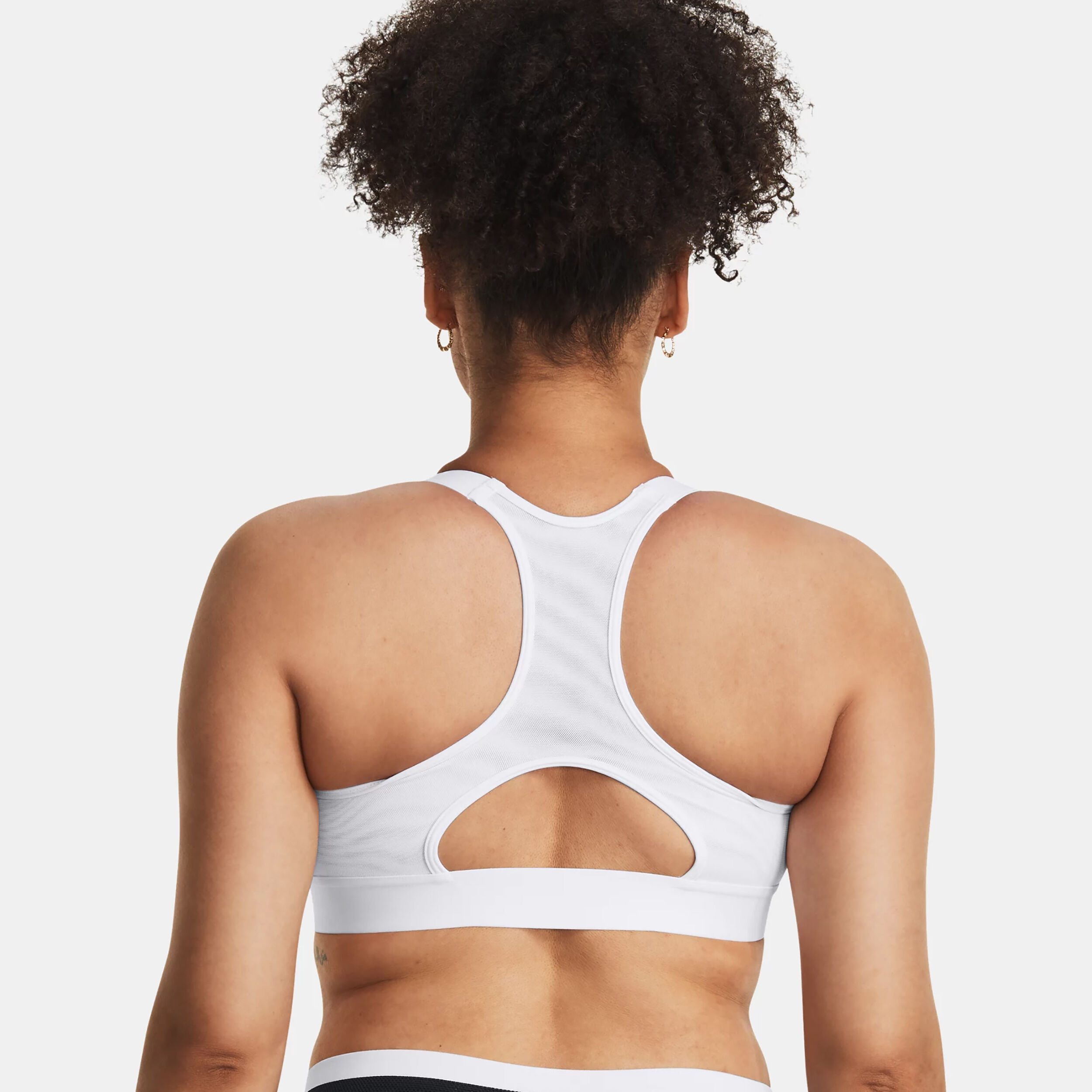 Under Armour Heatgear High Soutien-gorge Sport Femmes - Blanc