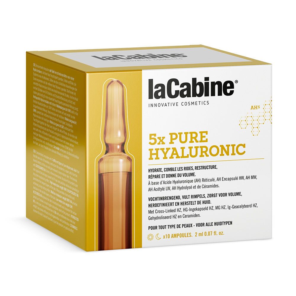 La Cabine 5x HyalurÓnic Ampullen