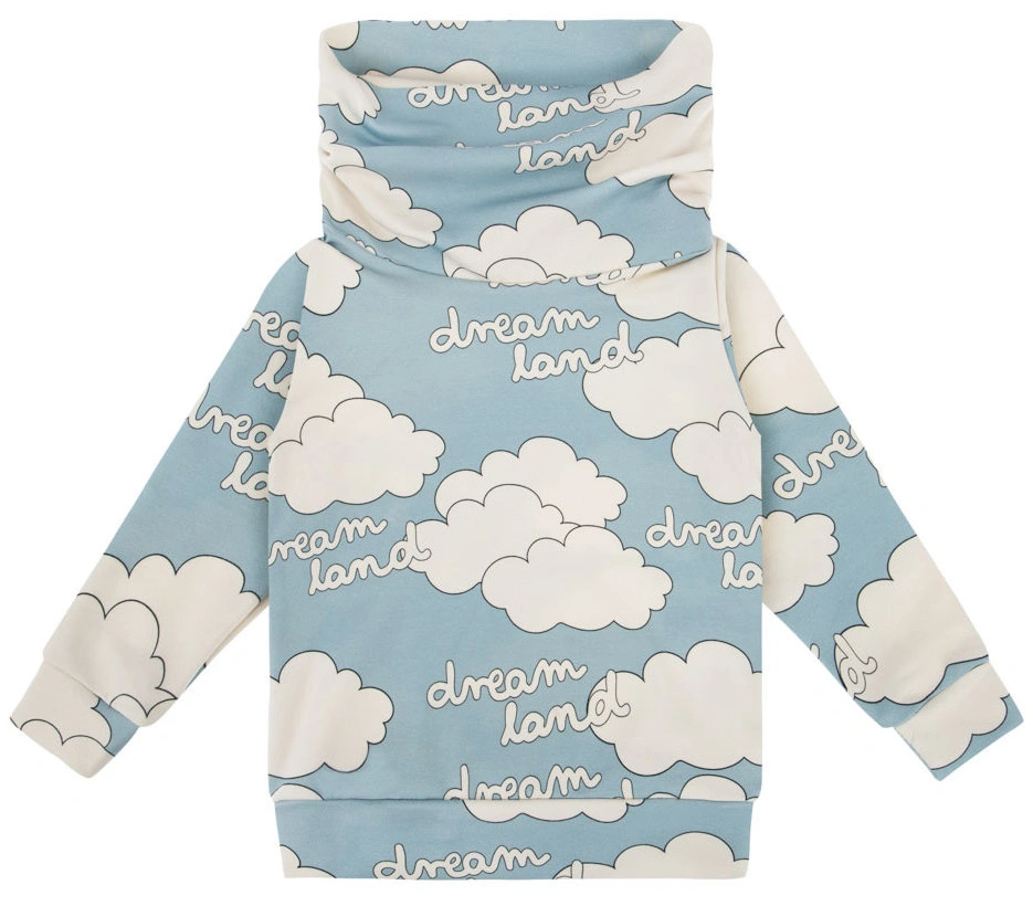 Sweatshirt SNOOD DREAMLAND AOP in blue
