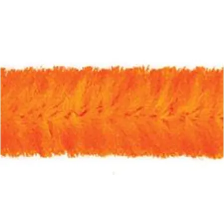 Meyco Chenilledraht orange, 8 mm, 50 cm, 10 Stück