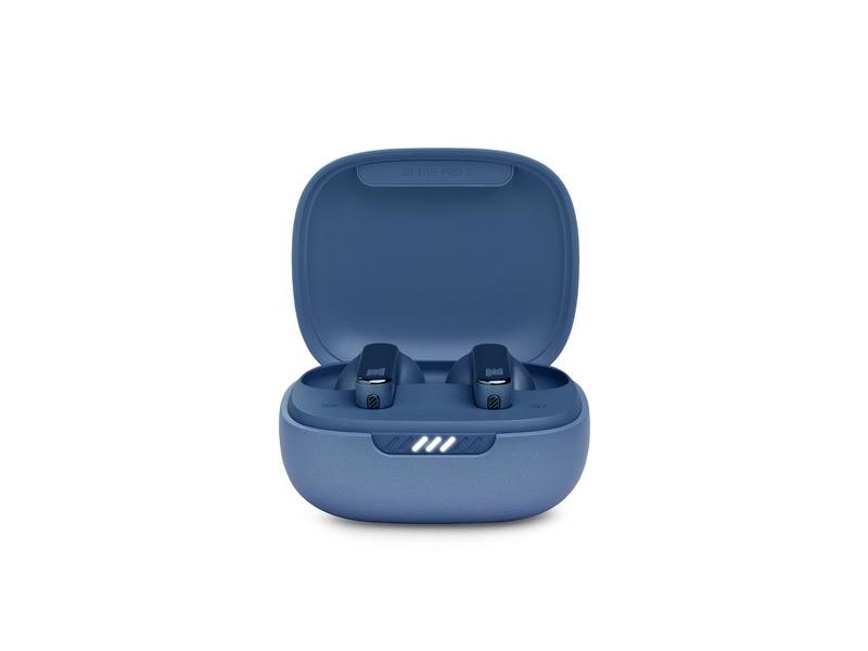 JBL True Wireless In-Ear-Kopfhörer LIVE PRO 2 TWS Blau Komplett kabellose In-Ear-Kopfhörer