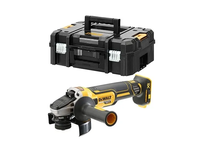 DeWALT DCG405NT-XJ Akku Vinkelsliber 18V XR - 125mm. - Løs enhed i TSTAK - Uden batteri og oplader - SOLO