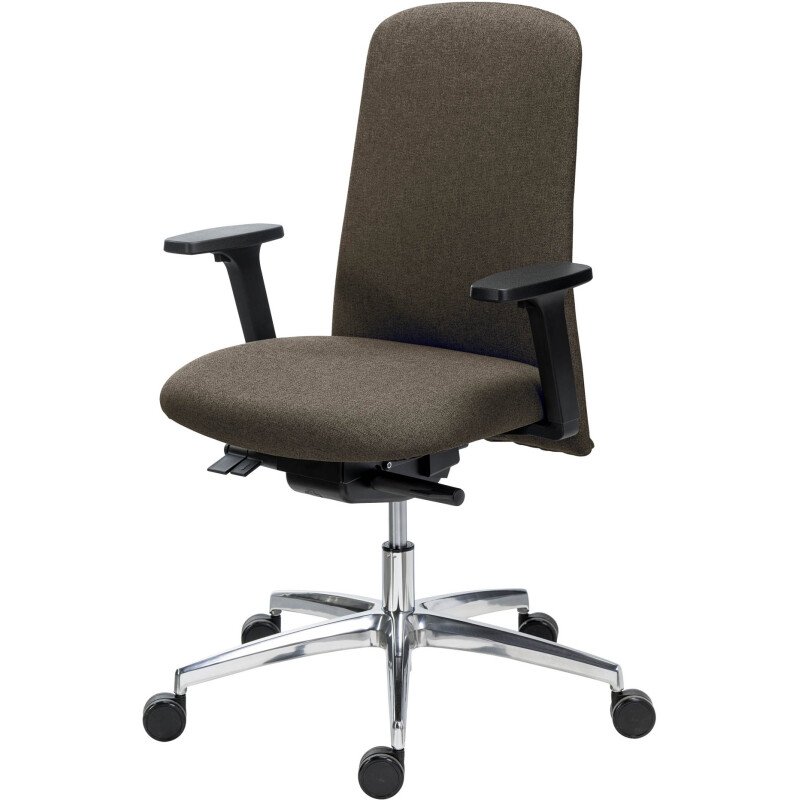Chaise de bureau SAVINO - dossier bas tissu