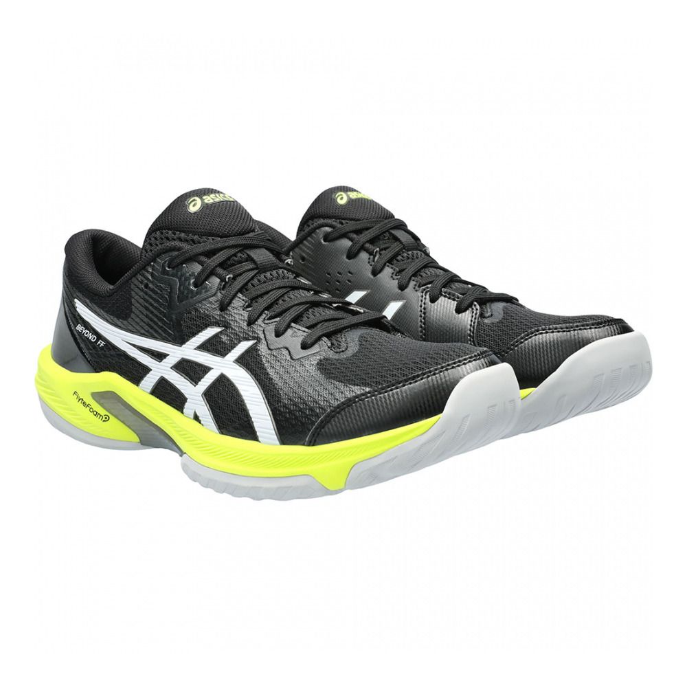 Asics BEYOND FF - Chaussures handball Homme black/white