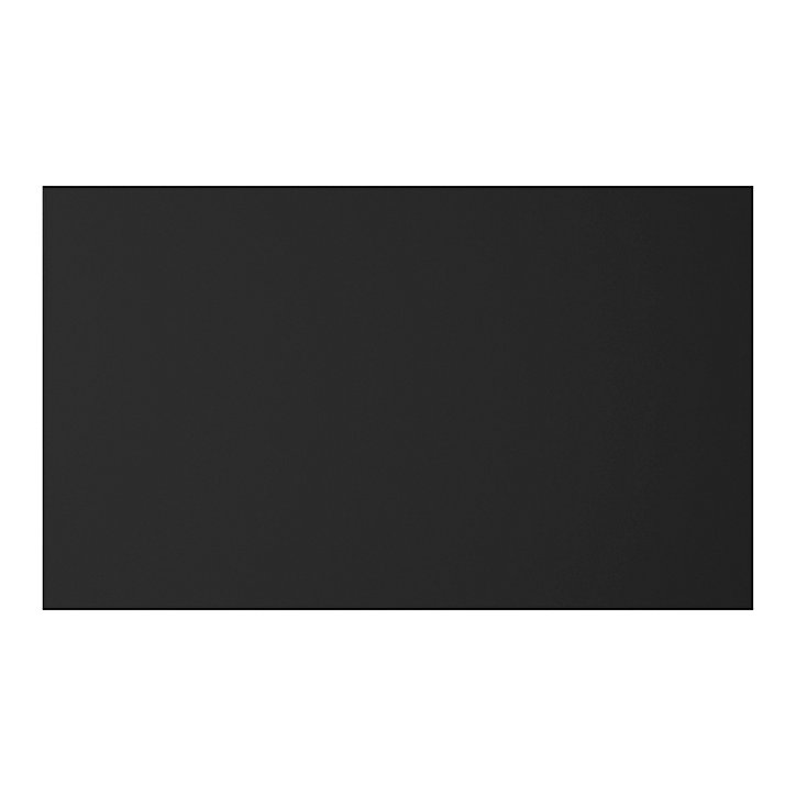 Porte de meuble de cuisine Stevia noir mat l. 60 cm x H. 36 cm GoodHome