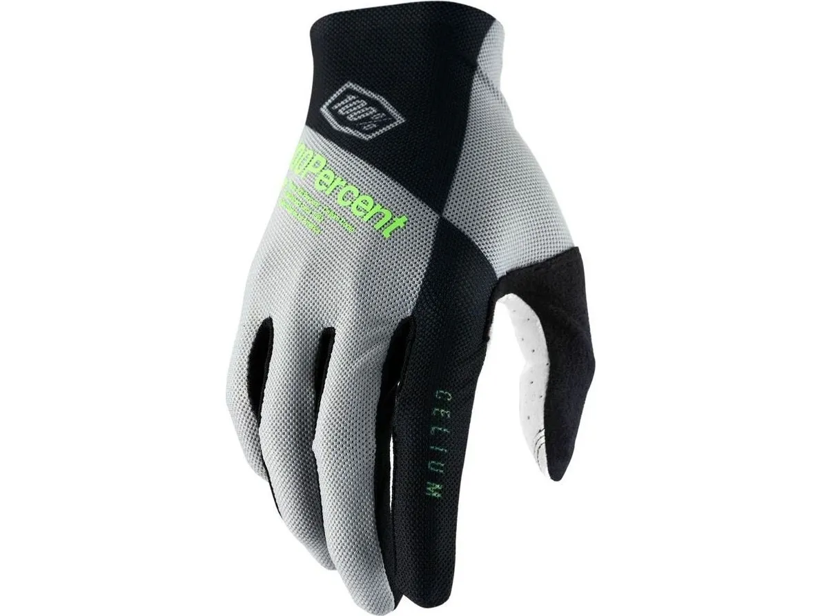 100% CELIUM Handske sort hvid fluo gul størrelse S (håndlængde 181-187 mm) (DWZ)