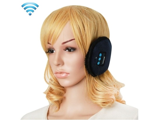 YONIS - Bonnet connecté Cache-Oreilles Bluetooth Ecouteur sans Fil Connecté Smartpho...