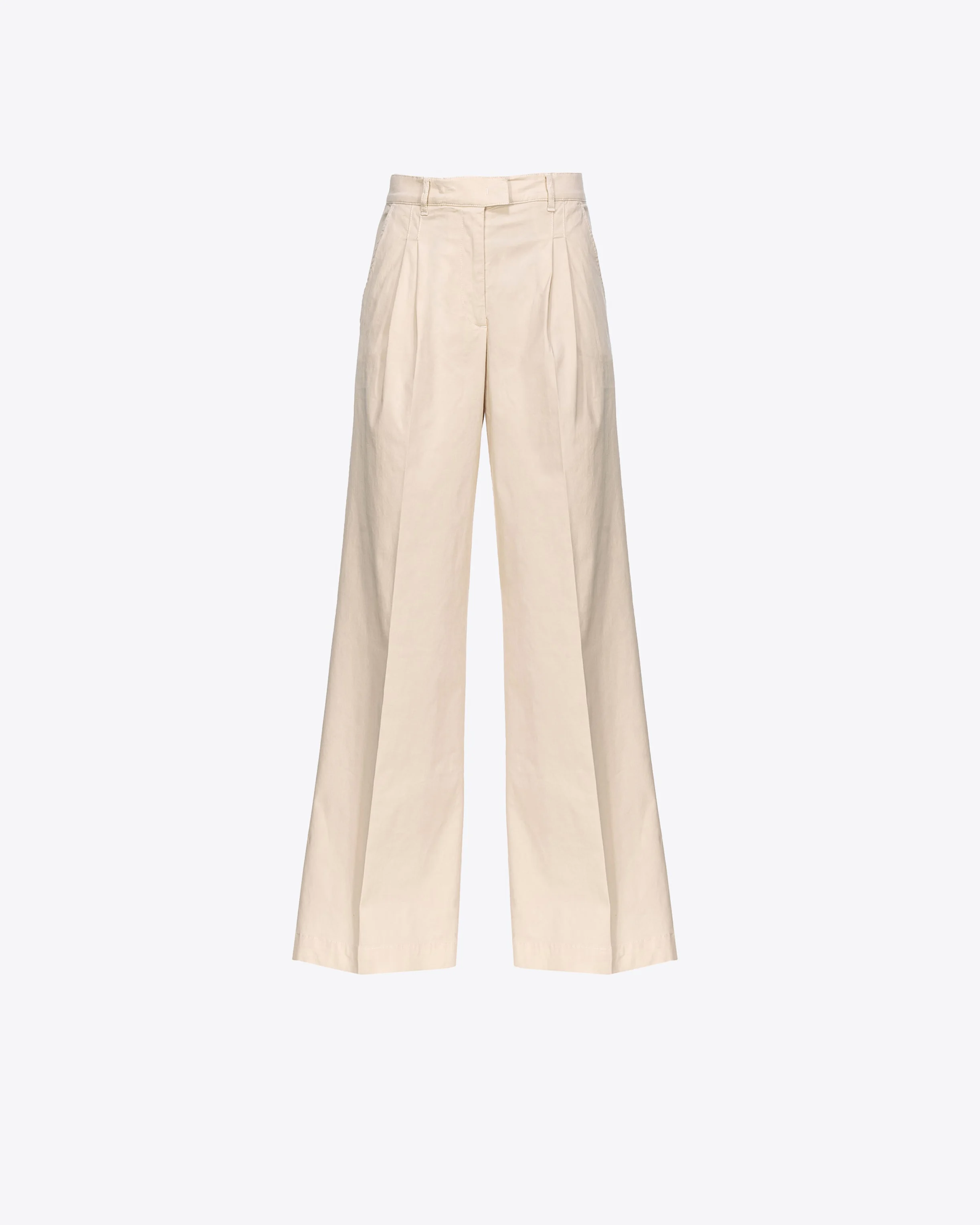 Pantalon wide-leg | Rose