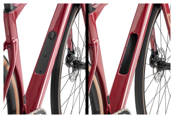 Vélo de Route BMC Roadmachine X Two Sram Rival XPLR eTap AXS 12V 700 mm Rouge Dark - Produit Reconditionné