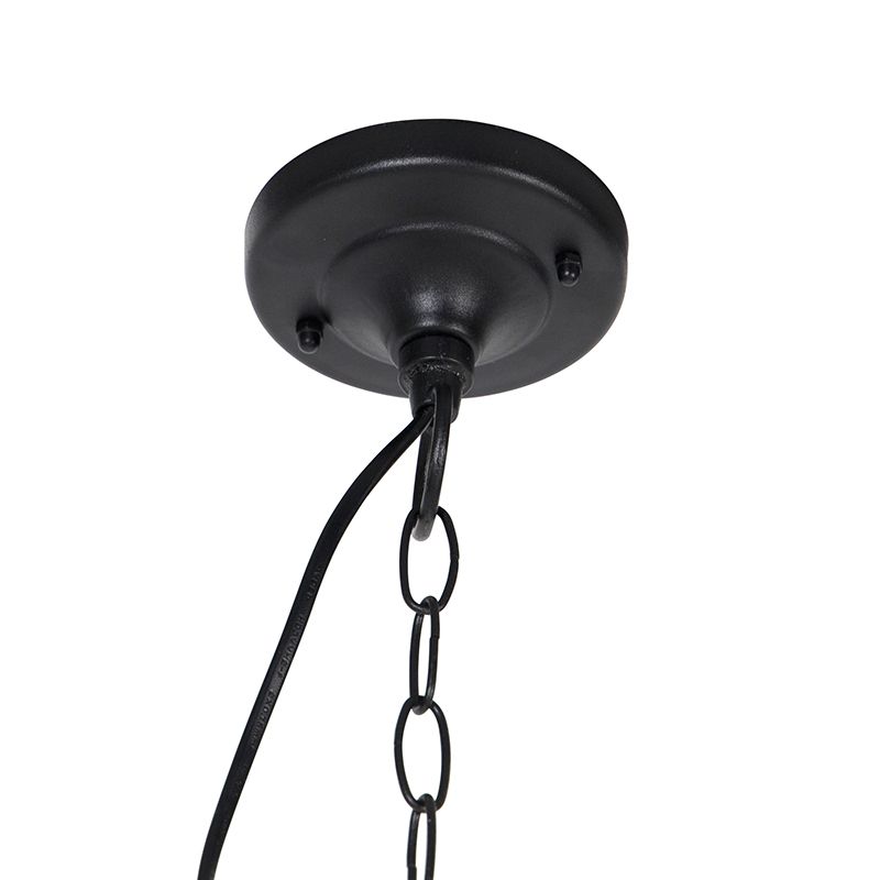Klassieke buiten hanglamp zwart IP44 - Havana