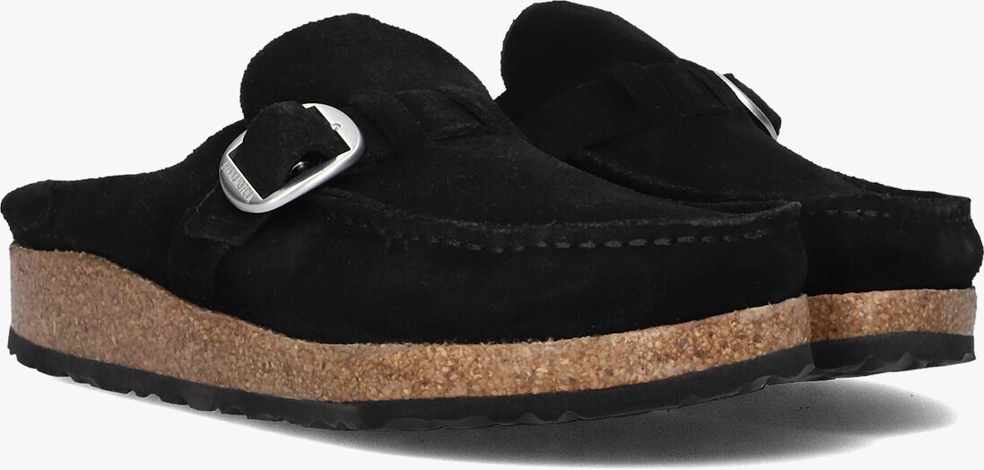 zwarte birkenstock instappers buckley dames
