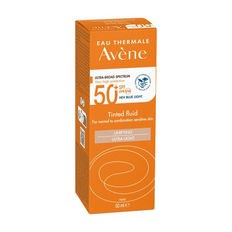 Fluide teinté peau sensible unifiant SPF50+ 50ml