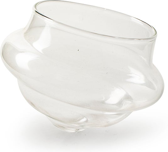 Jodeco drijf waxinelichthouder Hawaï transparant D 8 H 6 cm