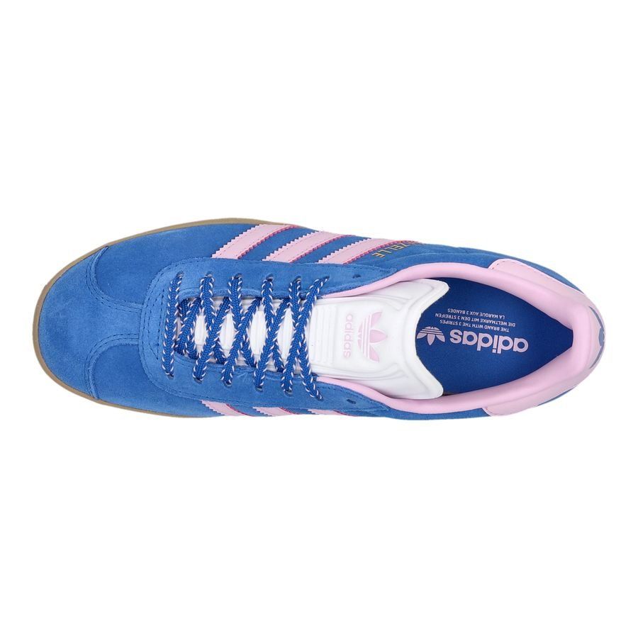 adidas Originals Chaussures Gazelle - Bleu/Orchid Fusion Femme
