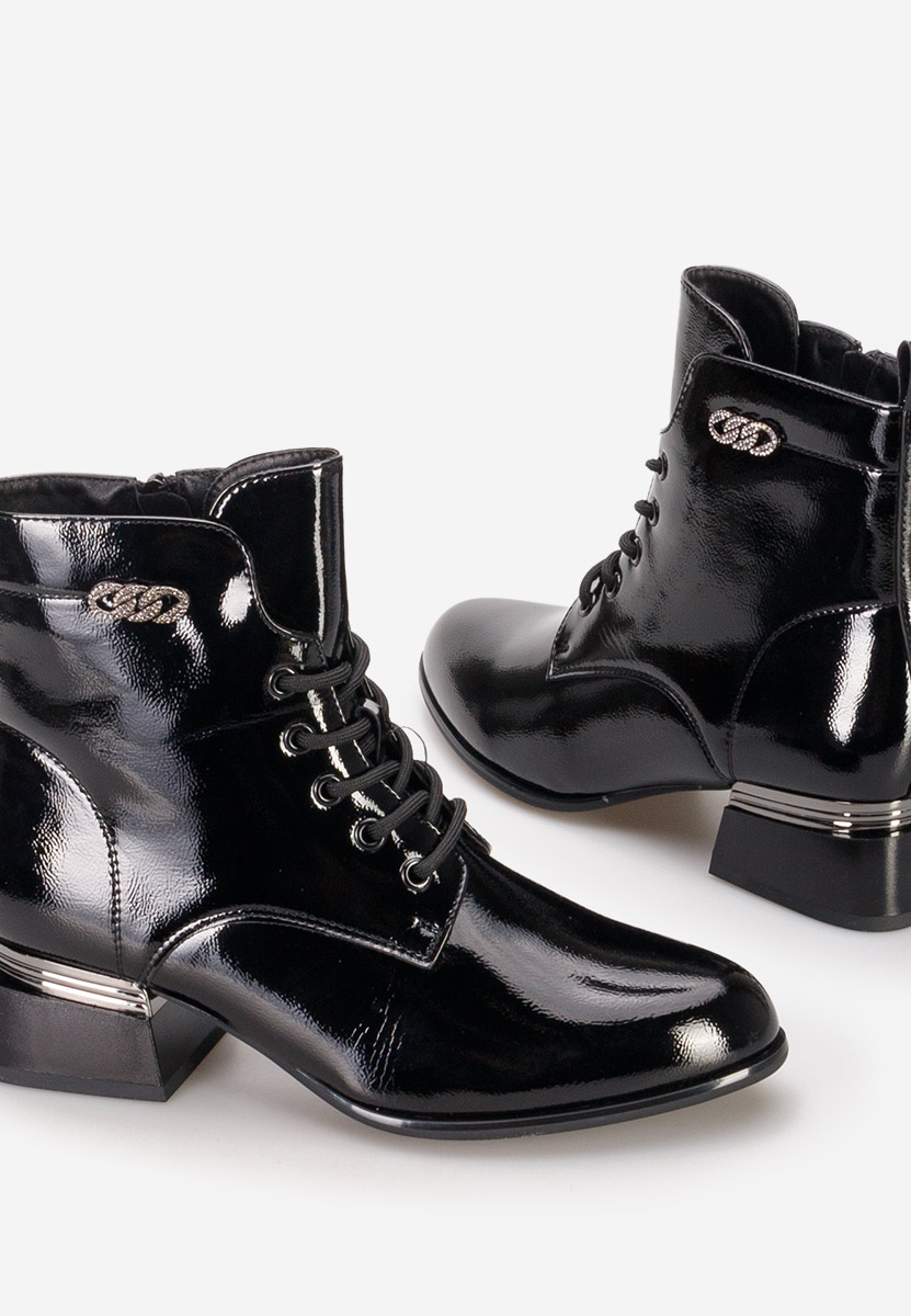 Bottines femme noires Zakia