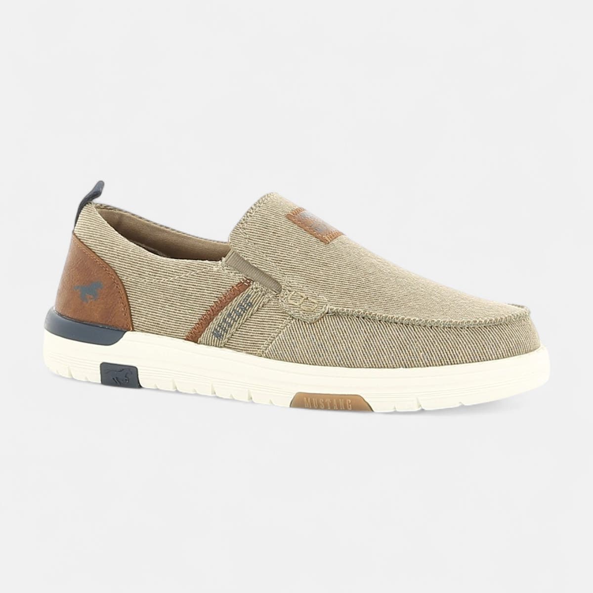 Baskets en toile Homme beige