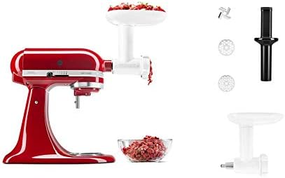 KitchenAid Artisan Küchenmaschine Starter Paket 5KSM175PSEPT inkl. Gemüseschneider Fleischwolf und vielem Zubehör (Pistazie)