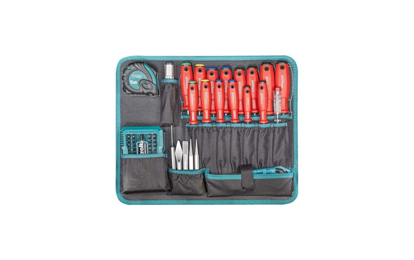 Werkzeugkoffer Pro Trolley IP65 213-teilig<br>Sehr robuster, wasserdichter Rollkoffer mit hochwertigem Werkzeugsortiment