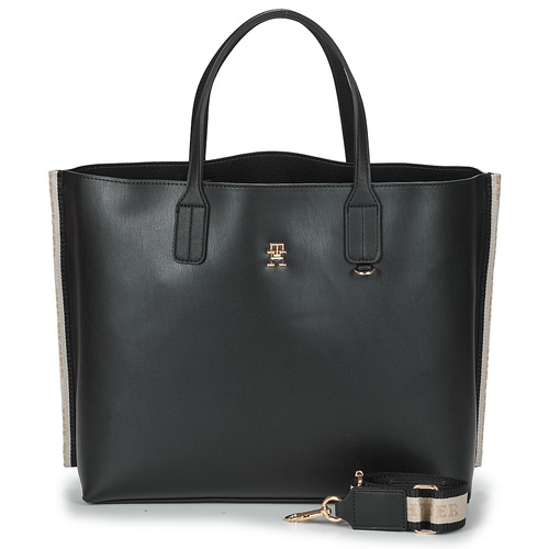 Tommy Hilfiger - ICONIC TOMMY SATCHEL - Noir