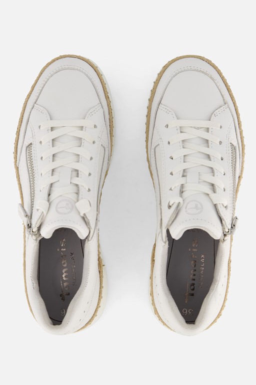 Tamaris Sneakers wit Leer