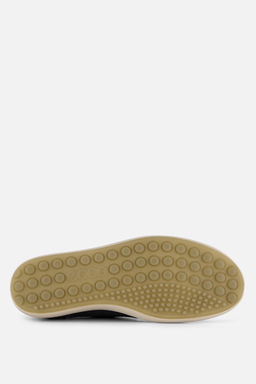 Ecco Soft 7 W Sneakers zwart Leer