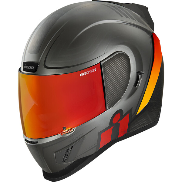 Icon - Casque Airform Resurgent™ Noir / Rouge