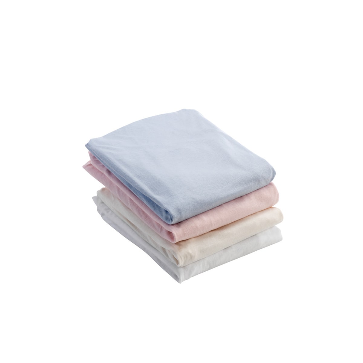 Baby Dan Påsydd laken Jersey 60x120 Hvit