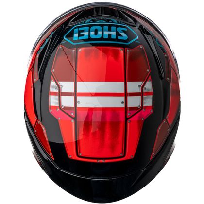 Casque Shoei NXR2 - FORTRESS - Noir / Rouge