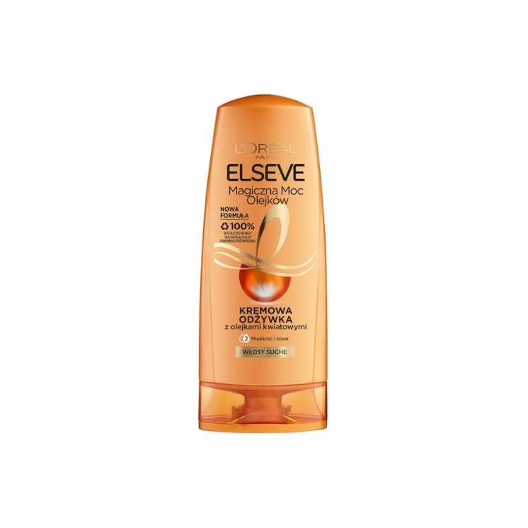 L'oreal Elseve Magiczna Moc of Oils Cremige Haarspülung Trockenes Haar 200 ml
