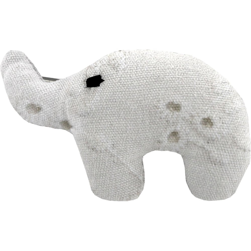 Barrette Eléphanteau Broderie Anglaise