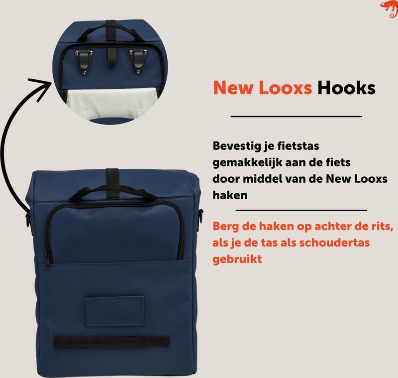 Odense - Fietstas - Zwart - Polyester - 17,5 Liter
