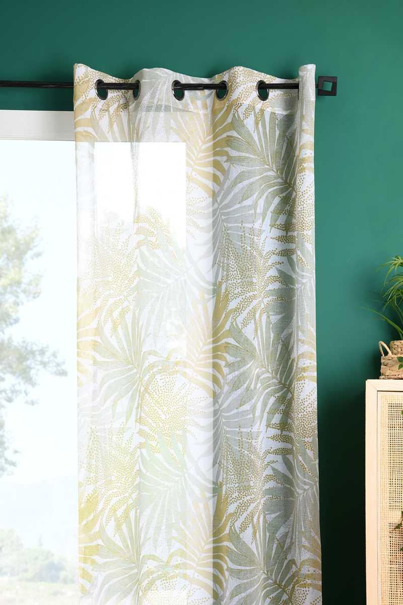 ADINO VOILE 140X260CM MOUTARDE