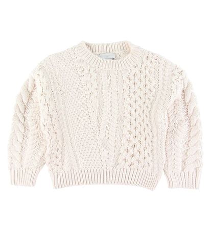 Stella McCartney Kids Striktr?je - Uld/Bomuld - Rosa