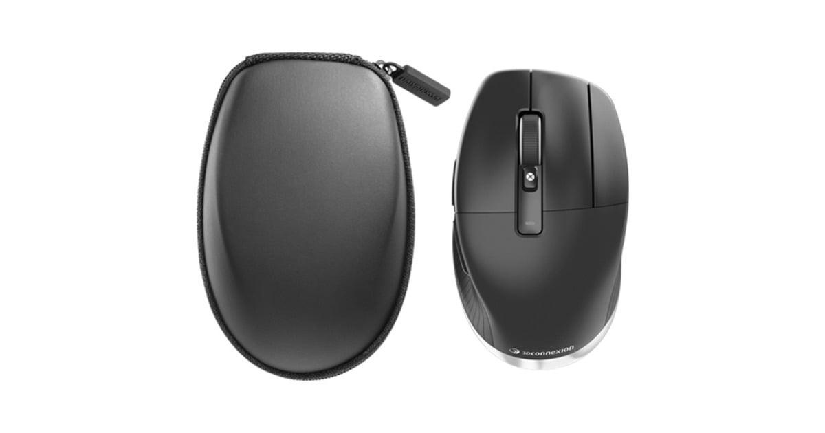 3DConnexionCadMouse Pro Wireless  (Zwart, 7.200dpi )