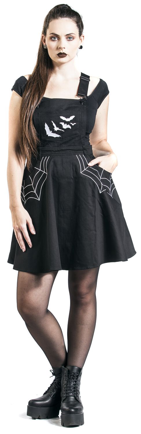 Robe Salopette Miss Muffet | Hell Bunny Robe courte