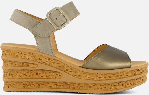 GABOR Sandalen Dames 44.651 Maat: 38 5 Kleur: Brons