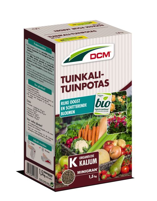 Dcm Tuinkali - Tuinpotas - Moestuinmeststoffen - 1.5 kg (Kr)