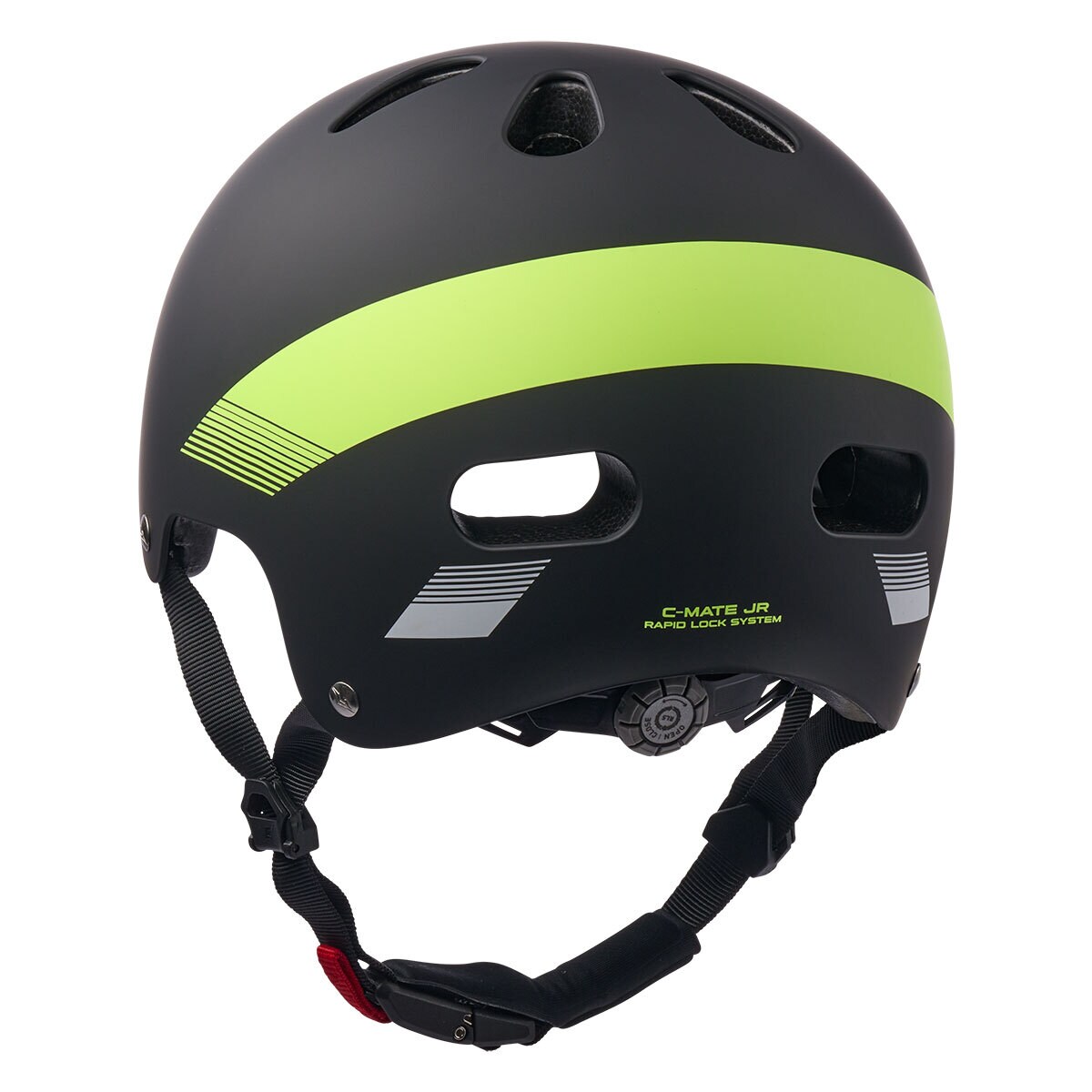 CRATONI Kinder-Fahrradhelm C-Mate Jr., black-lime