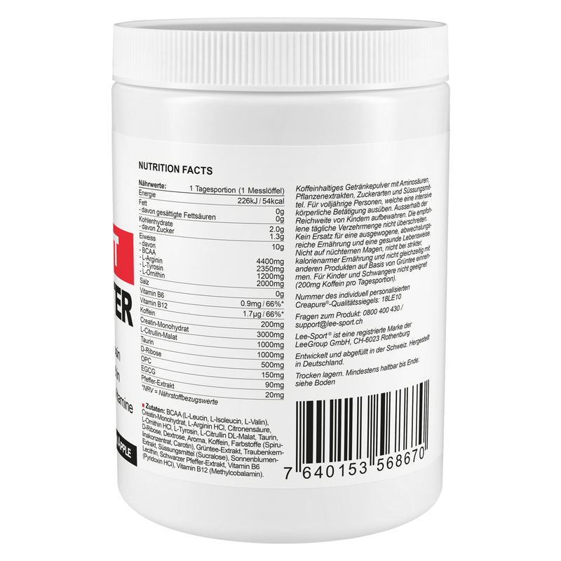 Pre Workout Amino Booster
