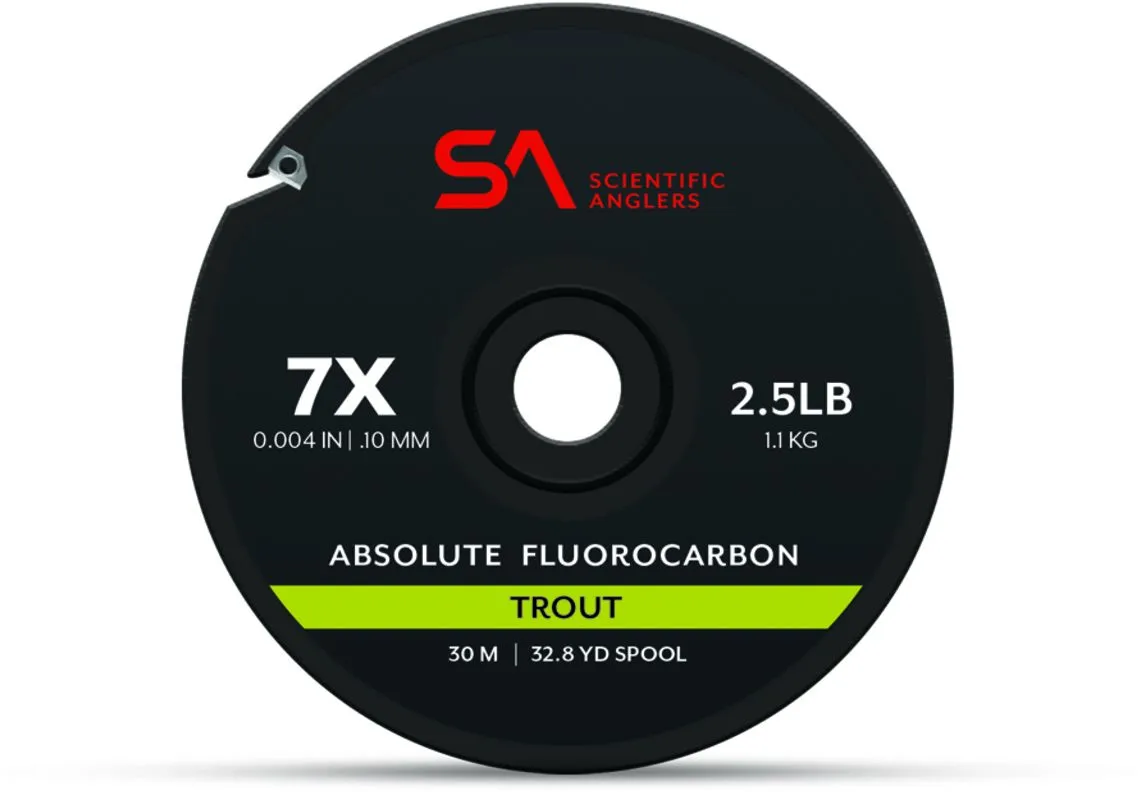 Scientific Anglers Sa Absolute Fluorocarbon Trout Tippet