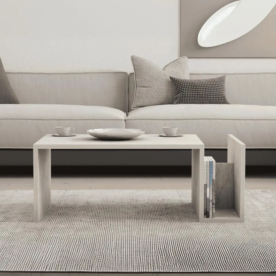 CALICOSY - Salontafel MEMO - Travertijn - 32,4x86,8x50 cm