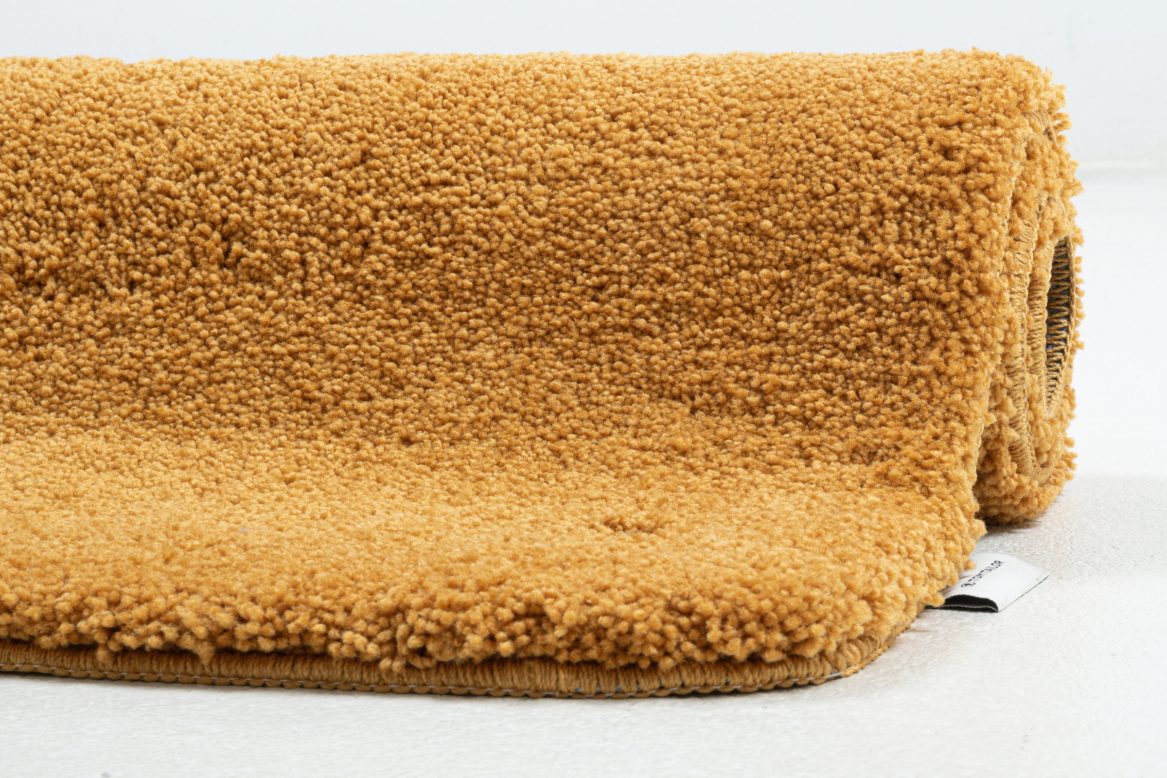 TOM TAILOR HOME Badematte »Cozy Bath UNI« Höhe 27 mm rutschhemmend beschichtet fussbodenheizungsgeeignet Badteppich, Uni Farben, rechteckig, rund und oval erhältlich